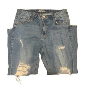 High Rise Mom Jeans